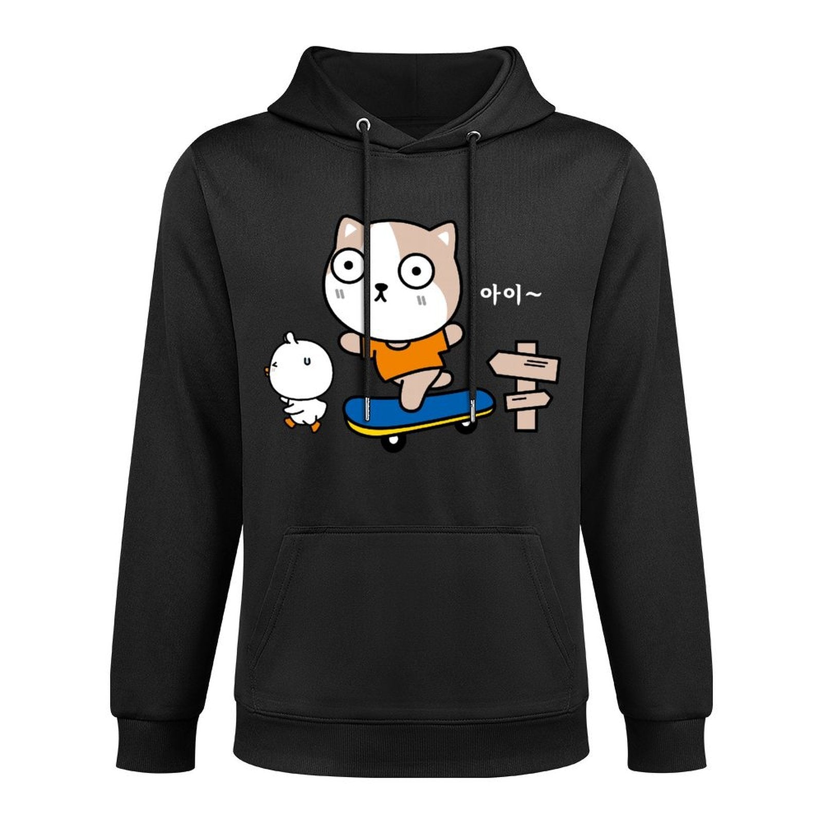 Timeless Neat Front Graphic Hoodies